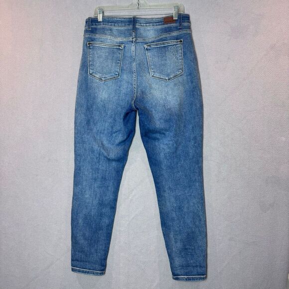 Judy Blue High Waist, Slim Fit Denim in Medium Blue size 9/29 - Picture 5 of 11